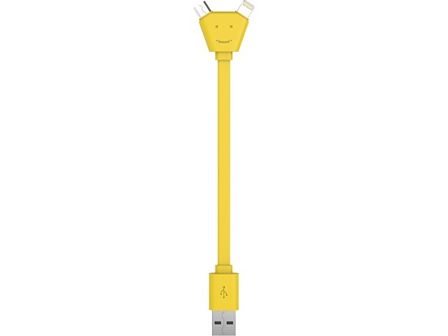 USB-переходник XOOPAR Y CABLE, желтый
