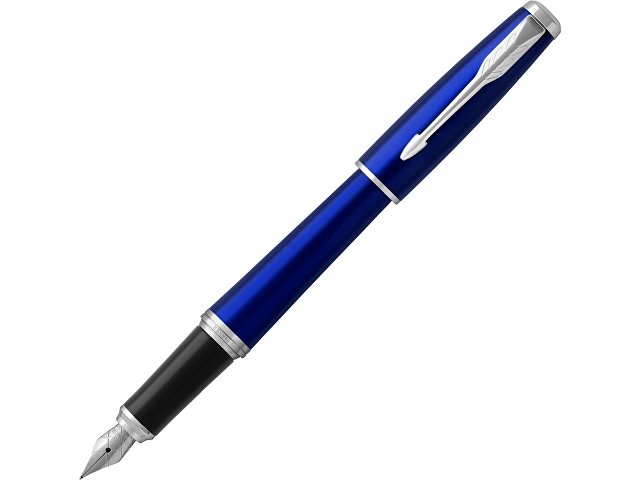Ручка перьевая «Parker Urban Core Nighsky Blue CT», синий/серебристый