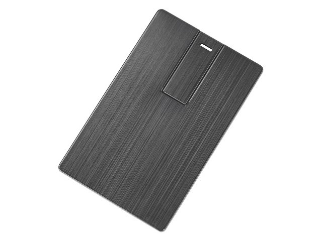 Флеш-карта USB 2.0 16 Gb в виде металлической карты 