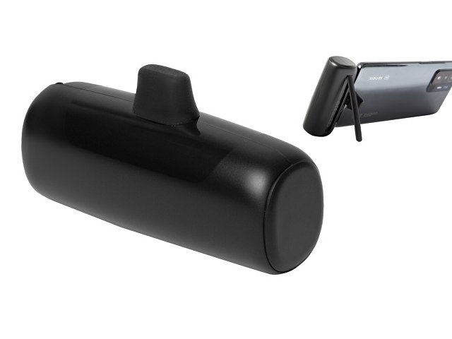 Внешний аккумулятор с разъёмом Type-C «Inject», 4000 mAh, черный