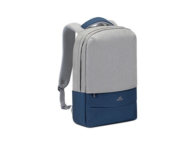 RIVACASE 7562 grey/dark blue рюкзак для ноутбука 15.6', серый/темно-синий