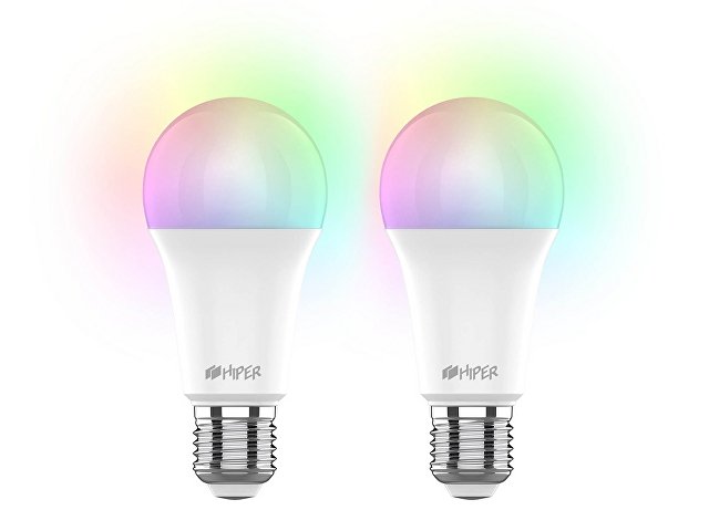 Набор из двух лампочек «IoT CLED M1 RGB», E27, белый