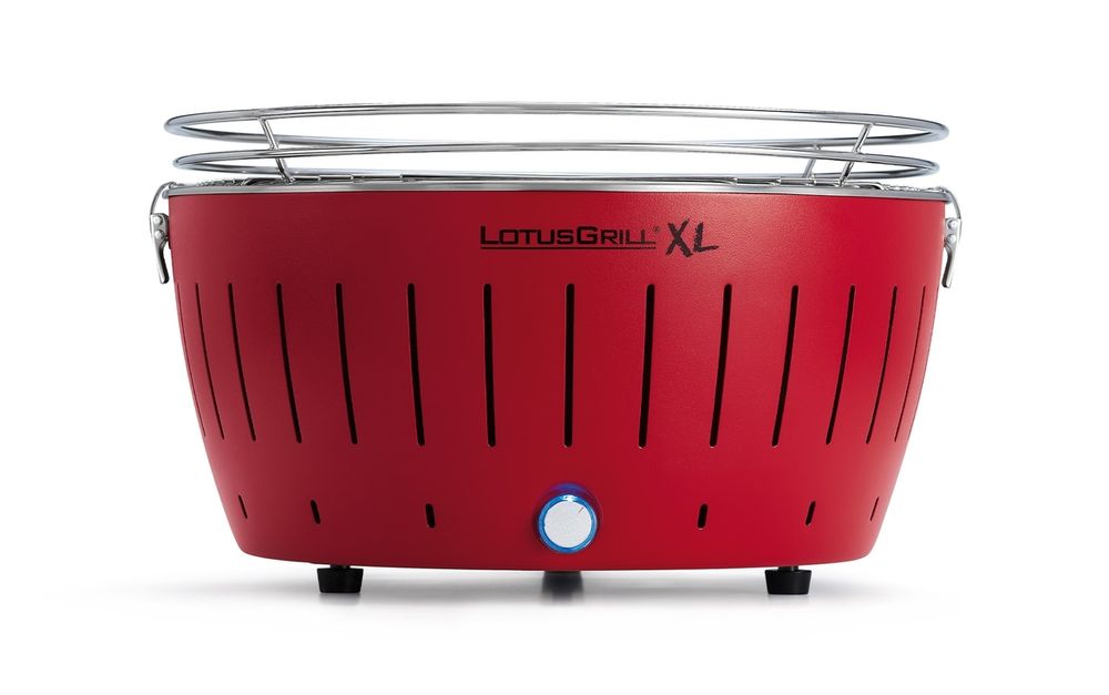 Угольный гриль Lotus Grill XL, красный